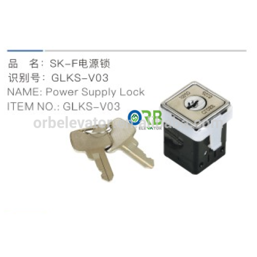 Elevator power supply lock SK-F